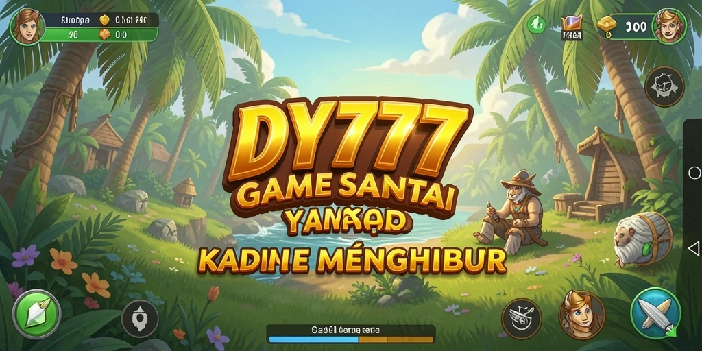 Tampilan gameplay menarik dari DY777 yang penuh warna.