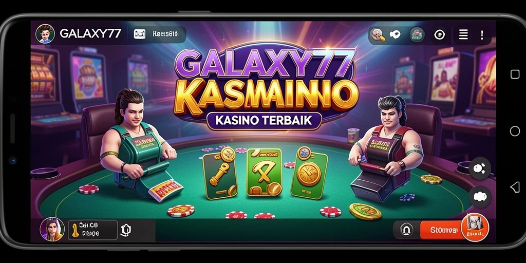 Tampilan gameplay seru di GALAXY77 yang memikat perhatian.
