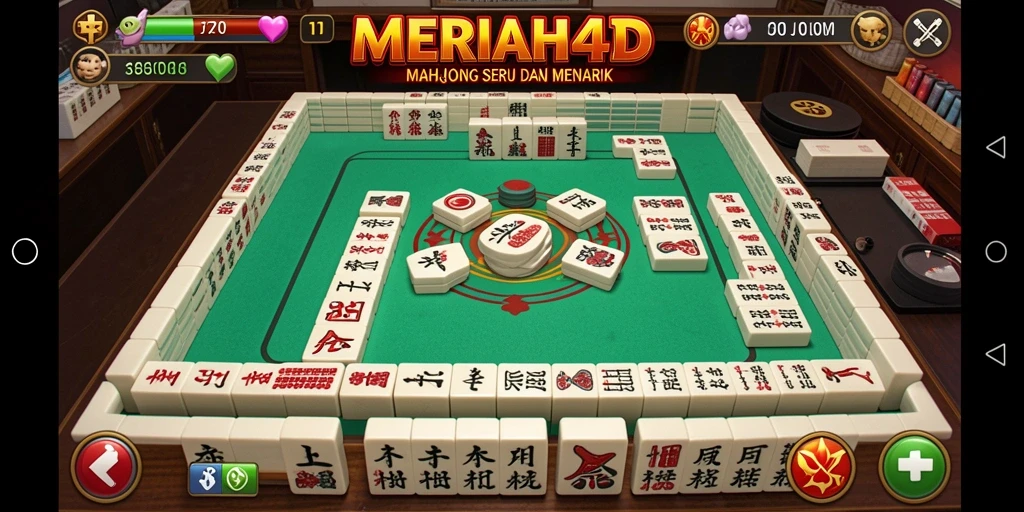 Tampilan menarik dari gameplay MERIAH4D yang seru.