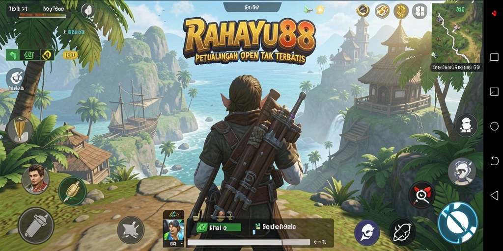 Tampilan gameplay RAHAYU88 yang menakjubkan di dunia Open World.