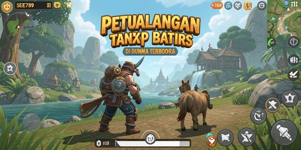 Tangkapan layar gameplay <strong>SEE789</strong> dengan dunia terbuka yang menakjubkan.